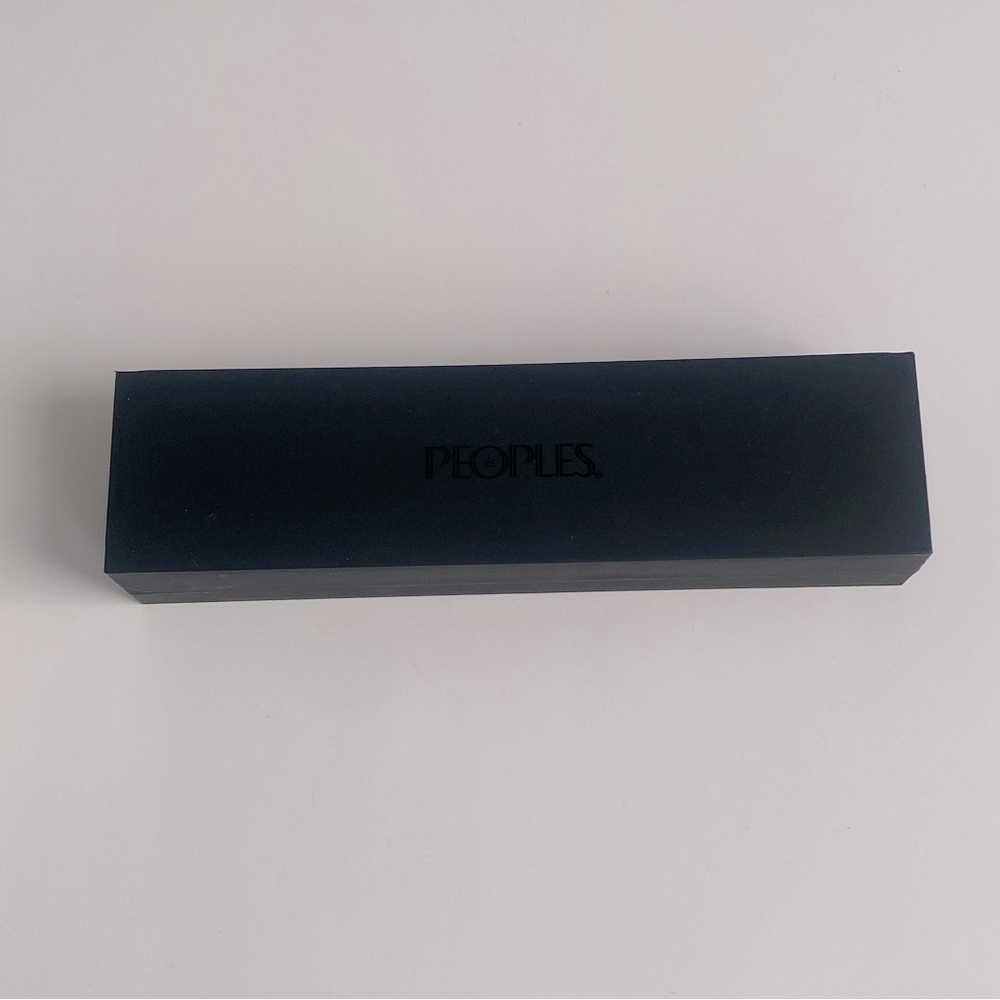 Peoples Black Jewelry Box